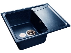 Granfest Мойка кухонная Standart GF-S610L Синий – фотография-1